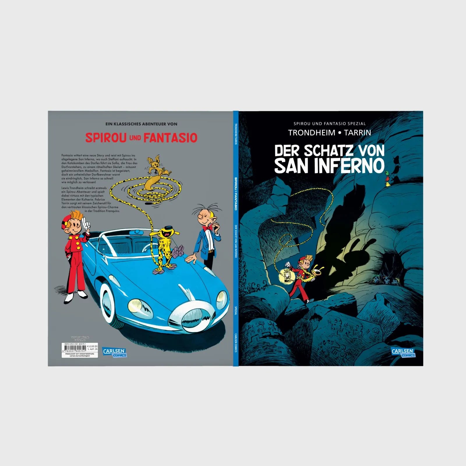 Lewis Trondheim - Spirou und Fantasio Spezial 44: Der Schatz von San Inferno