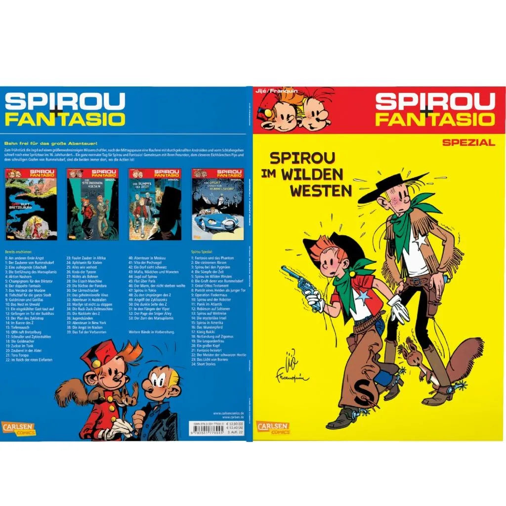 Produktansicht: Spirou und Fantasio Spezial 5: Spirou im Wilden Westen (Taschenbuch)