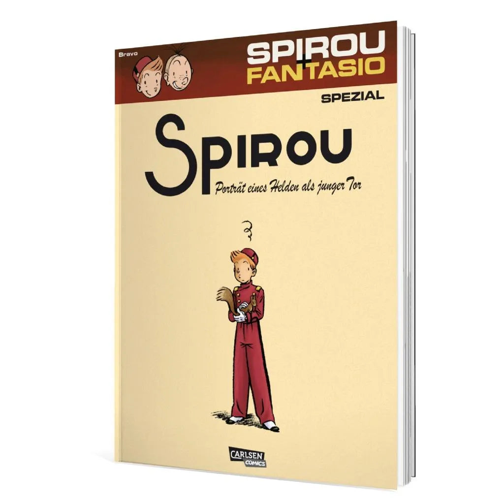 Produktansicht: Spirou und Fantasio Spezial 8: Porträt eines Helden als junger Tor (Taschenbuch)