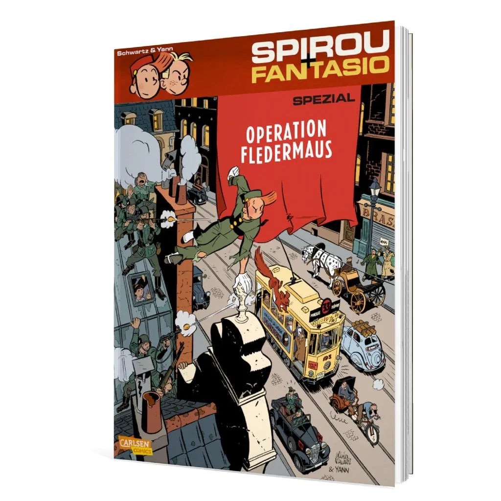 Yann - Spirou und Fantasio Spezial 9: Operation Fledermaus