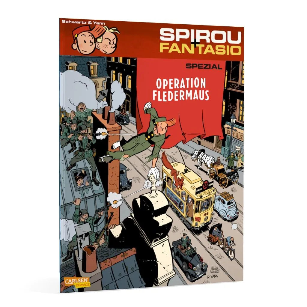 Produktansicht: Spirou und Fantasio Spezial 9: Operation Fledermaus (Taschenbuch)