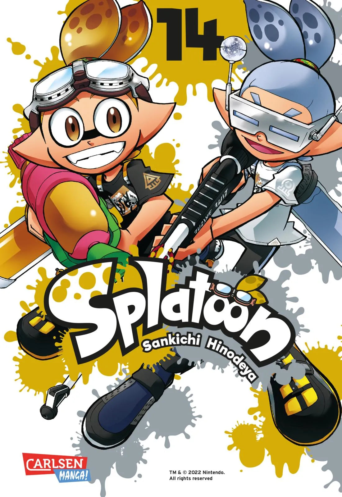 Buchcover von 'Splatoon 14' - Taschenbuch von Sankichi Hinodeya