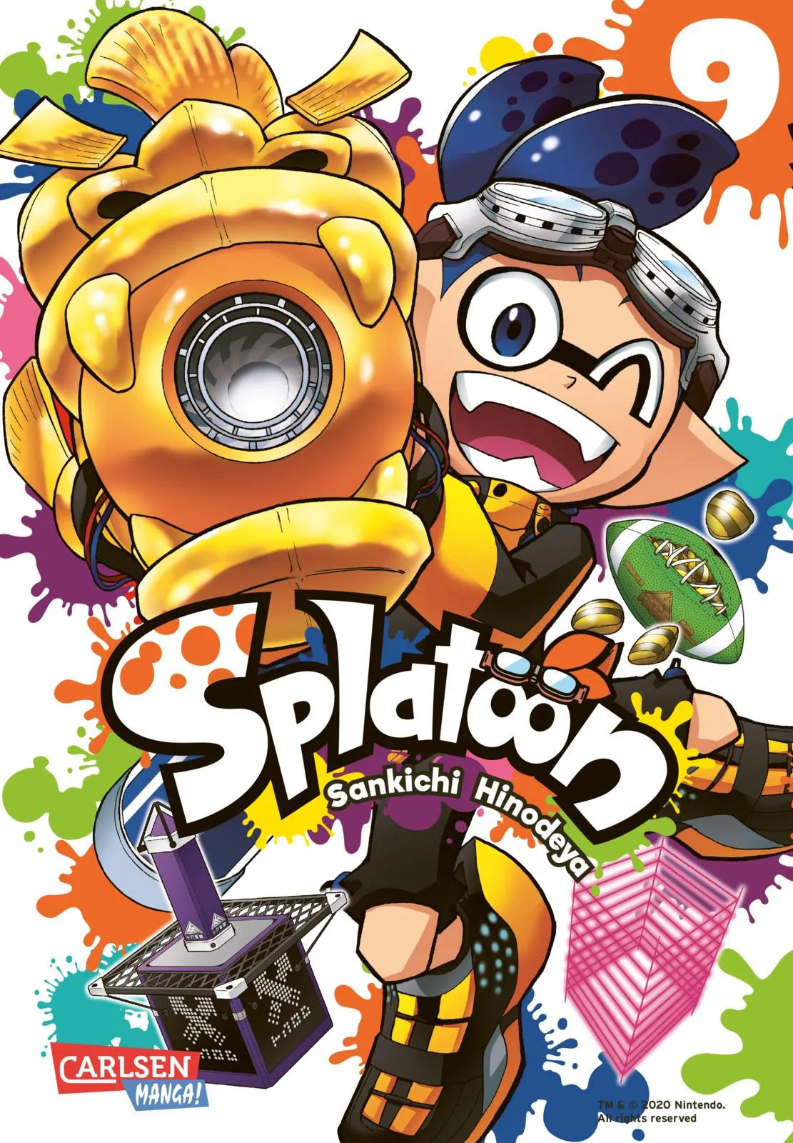 Buchcover von 'Splatoon 9' - Taschenbuch von Sankichi Hinodeya