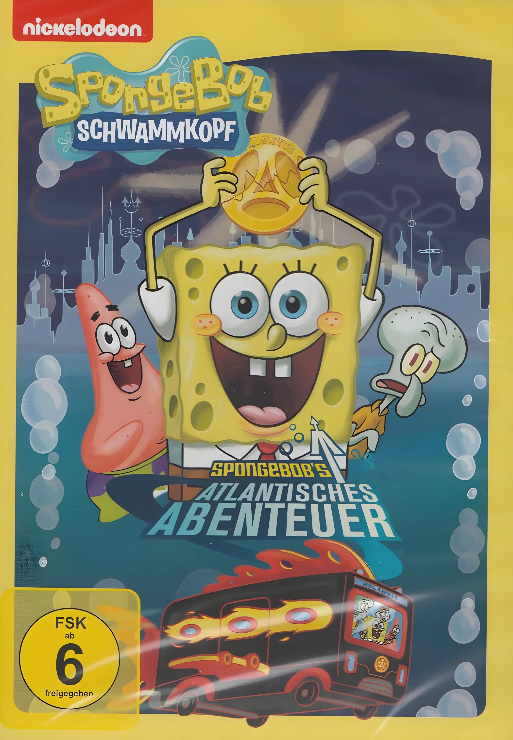 SpongeBob Schwammkopf Atlantisches Abenteuer DVD Cover