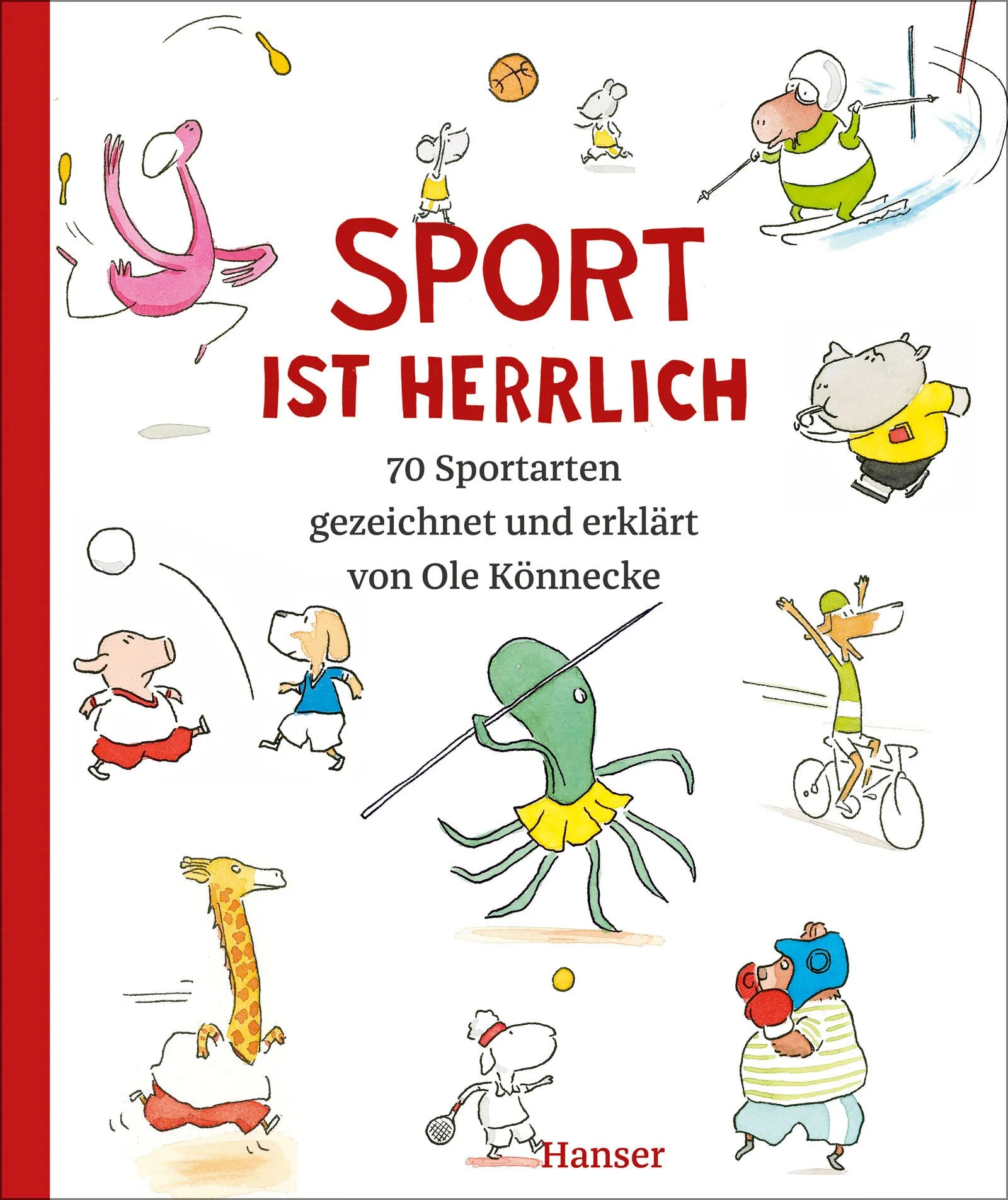 Buchcover von 'Sport ist herrlich' - Gebundene Ausgabe von Ole Könnecke