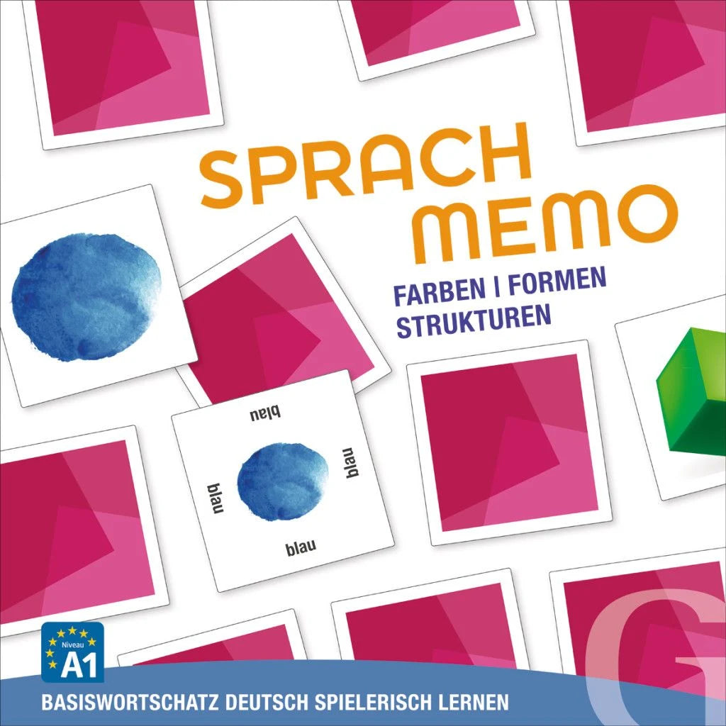 Lernspiel: SPRACHMEMO Farben / Formen / Strukturen