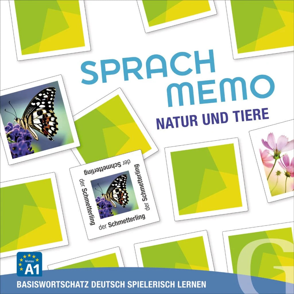 Lernspiel: SPRACHMEMO Natur und Tiere