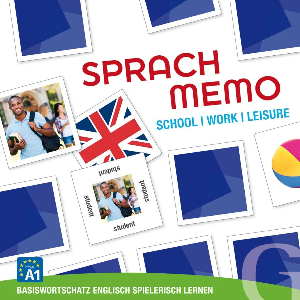 Lernspiel: SPRACHMEMO School / Work / Leisure