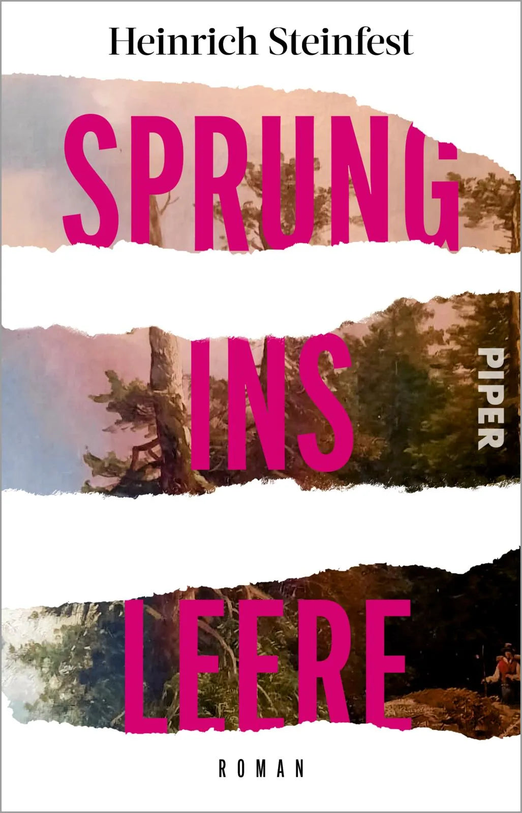 Buchcover von 'Sprung ins Leere' - Taschenbuch von Heinrich Steinfest