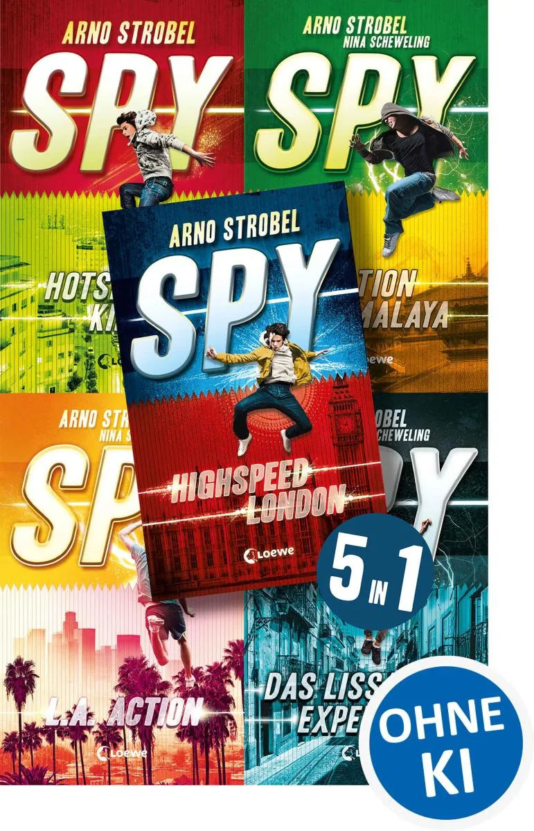 Cover: SPY - Die komplette Reihe (E-Book) von Arno Strobel