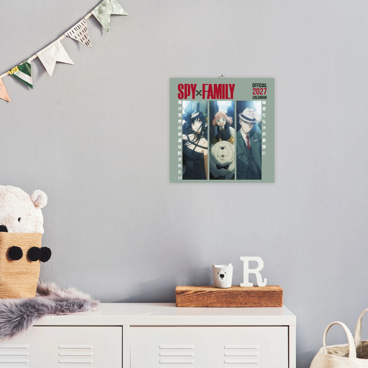 Spy x Family Broschurkalender 2027 – Ansicht