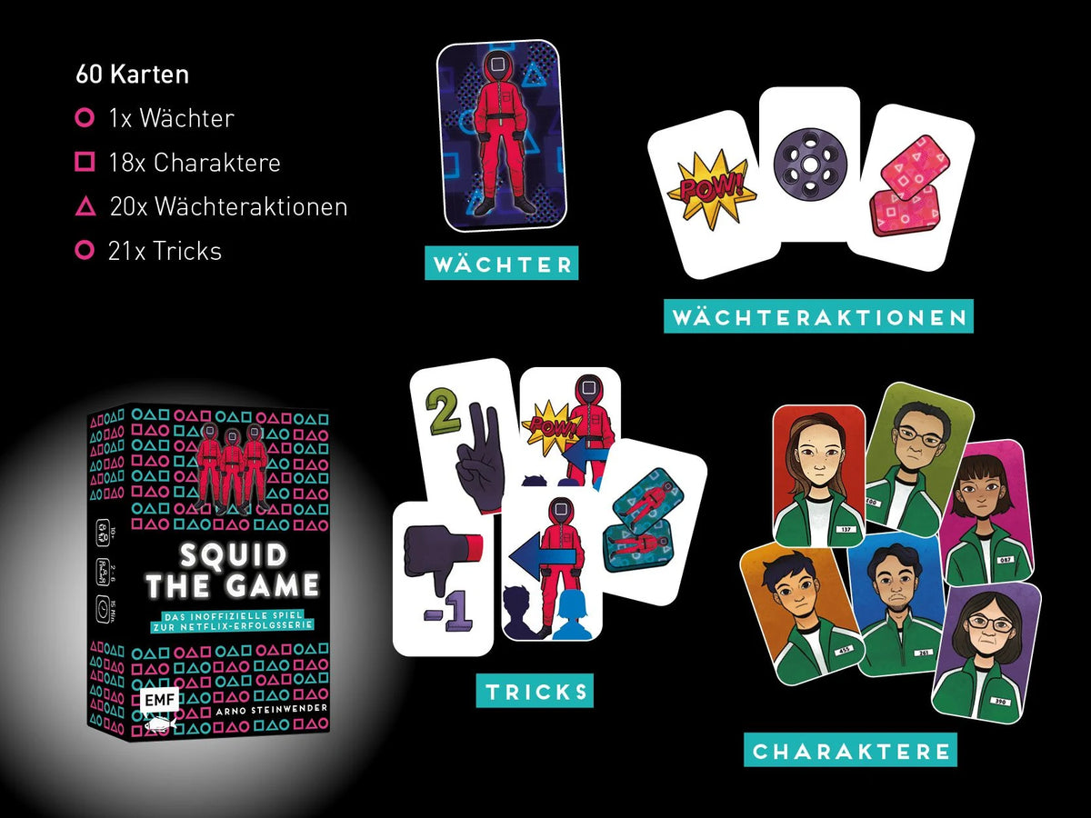 Kartenspiel: Squid – The Game – Das inoffizielle Spiel zur Netflix-Erfolgsserie! – Ansicht