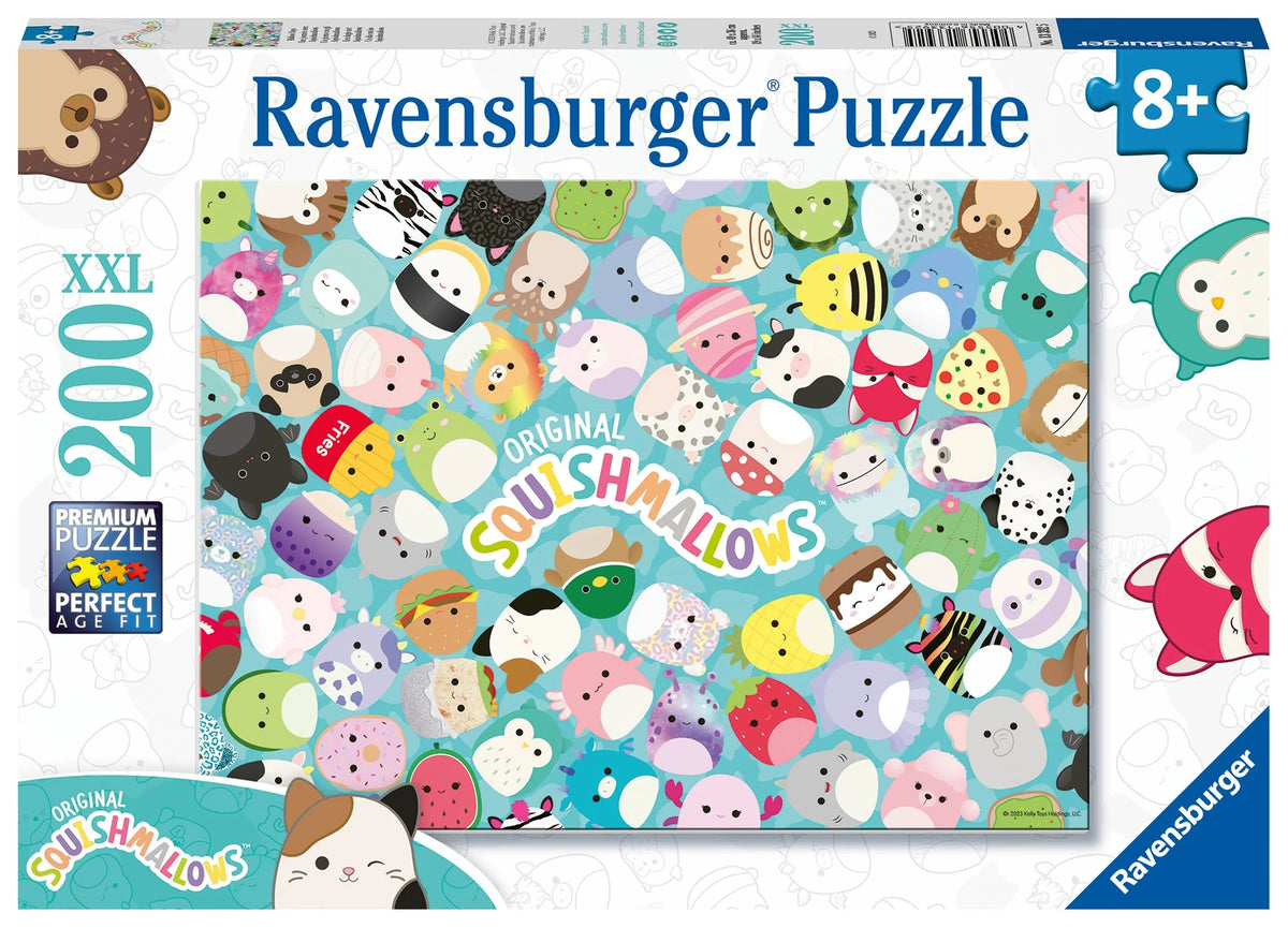 Kinderpuzzle: Kinderpuzzle 200 XXL Teile - Squishmallows - Mallow Days