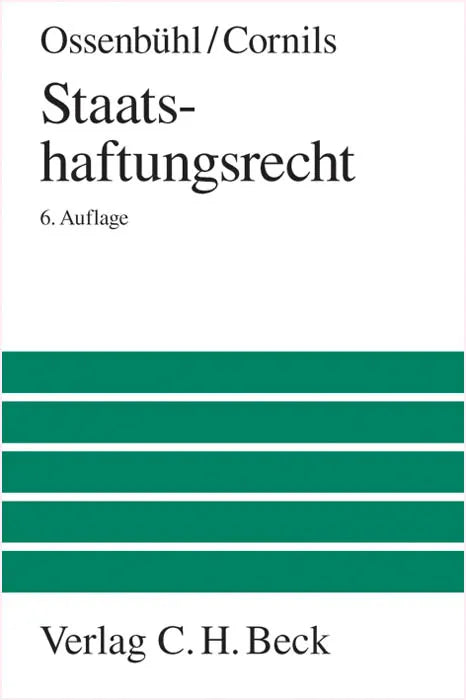 Buchcover von 'Staatshaftungsrecht' - Gebundene Ausgabe von Fritz Ossenbühl