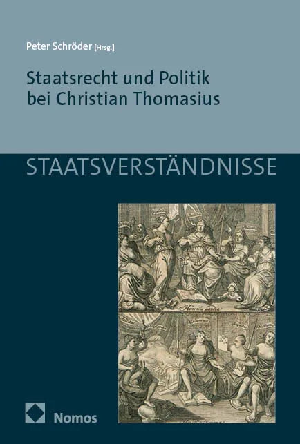Cover: Staatsrecht und Politik bei Christian Thomasius (E-Book)