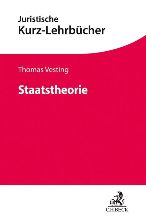 Buchcover von 'Staatstheorie' - Taschenbuch von Thomas Vesting