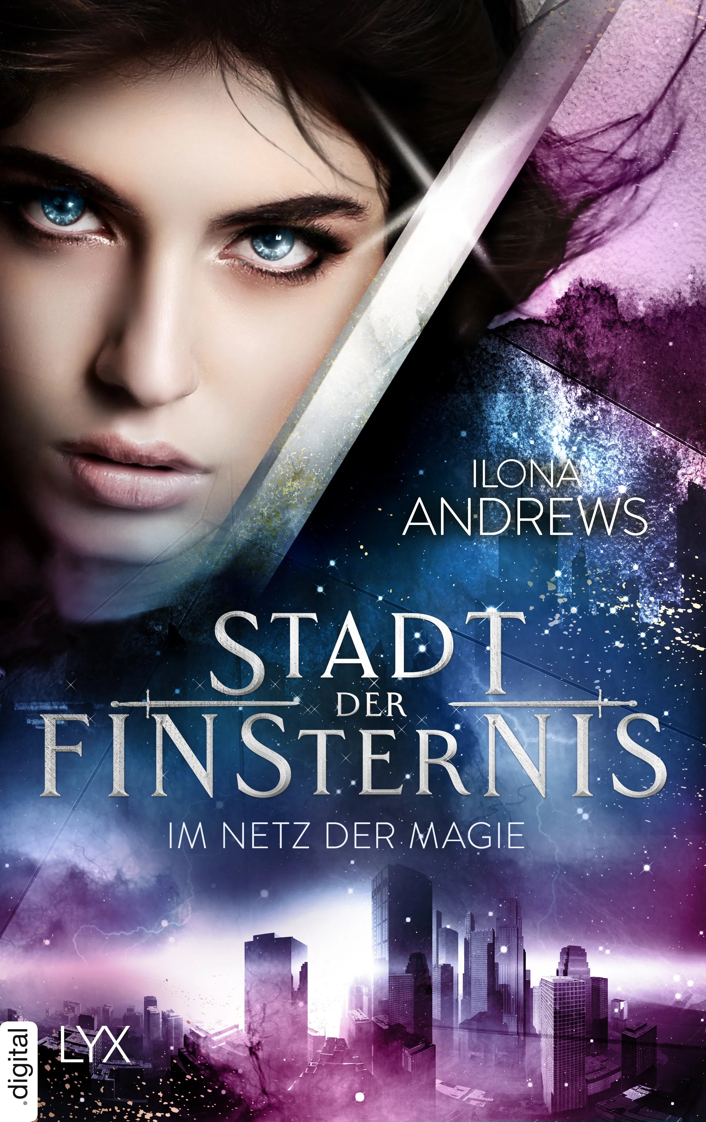 Cover: Stadt der Finsternis - Im Netz der Magie (E-Book) von Ilona Andrews