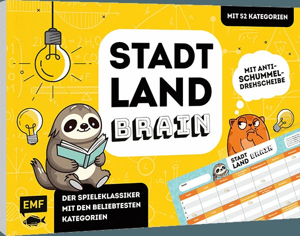 Stadt, Land, Brain – Der Spieleklassiker mit den beliebtesten Kategorien – Ansicht