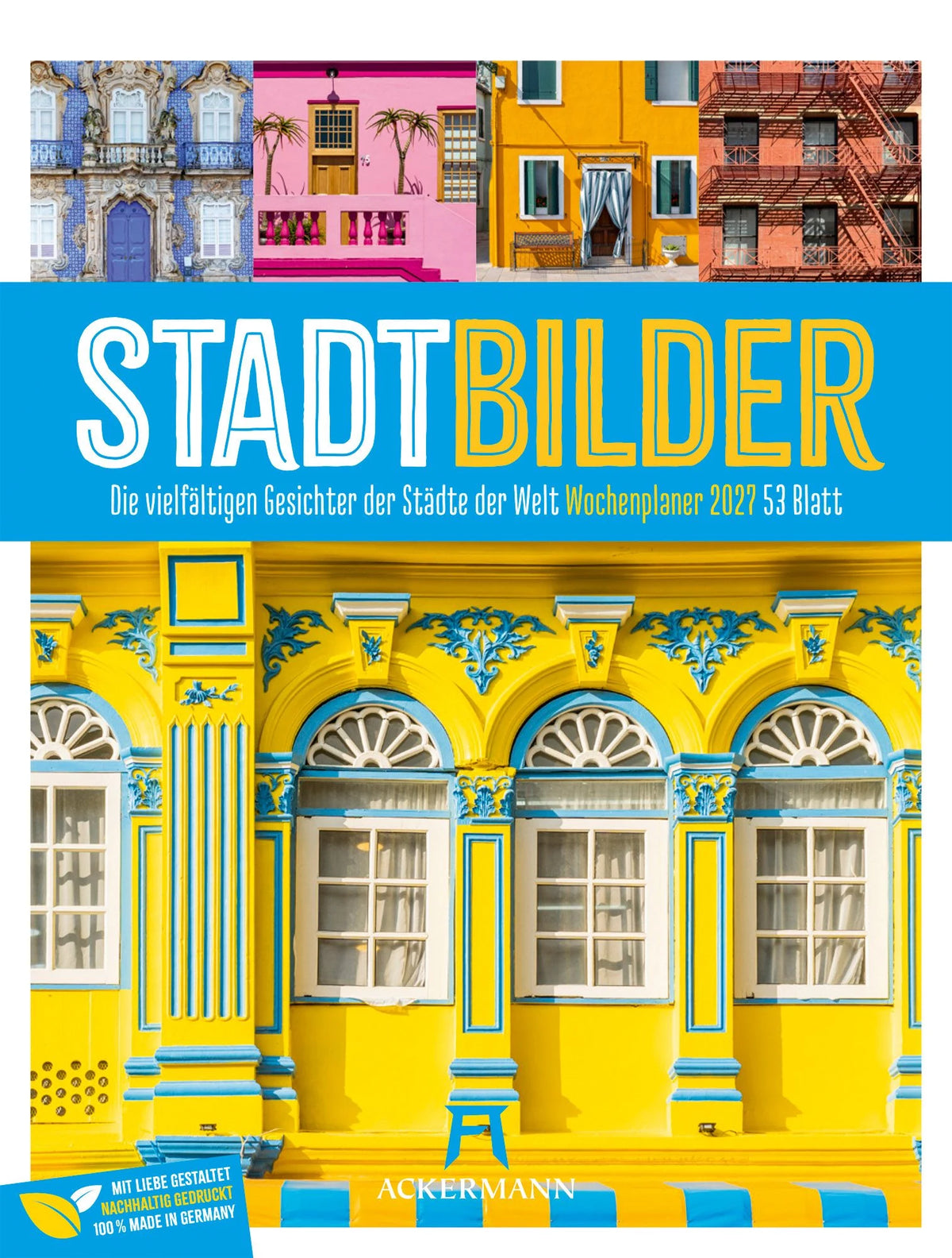 Wandkalender: StadtBilder Wochenplaner Kalender 2027