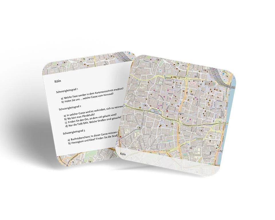 Stadtkarten-Quiz Großstädte in Deutschland – Ansicht