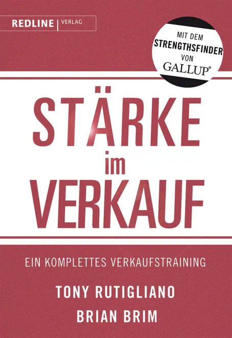 Buchcover von 'Stärke im Verkauf' - Gebundene Ausgabe von Toni Rutigliano