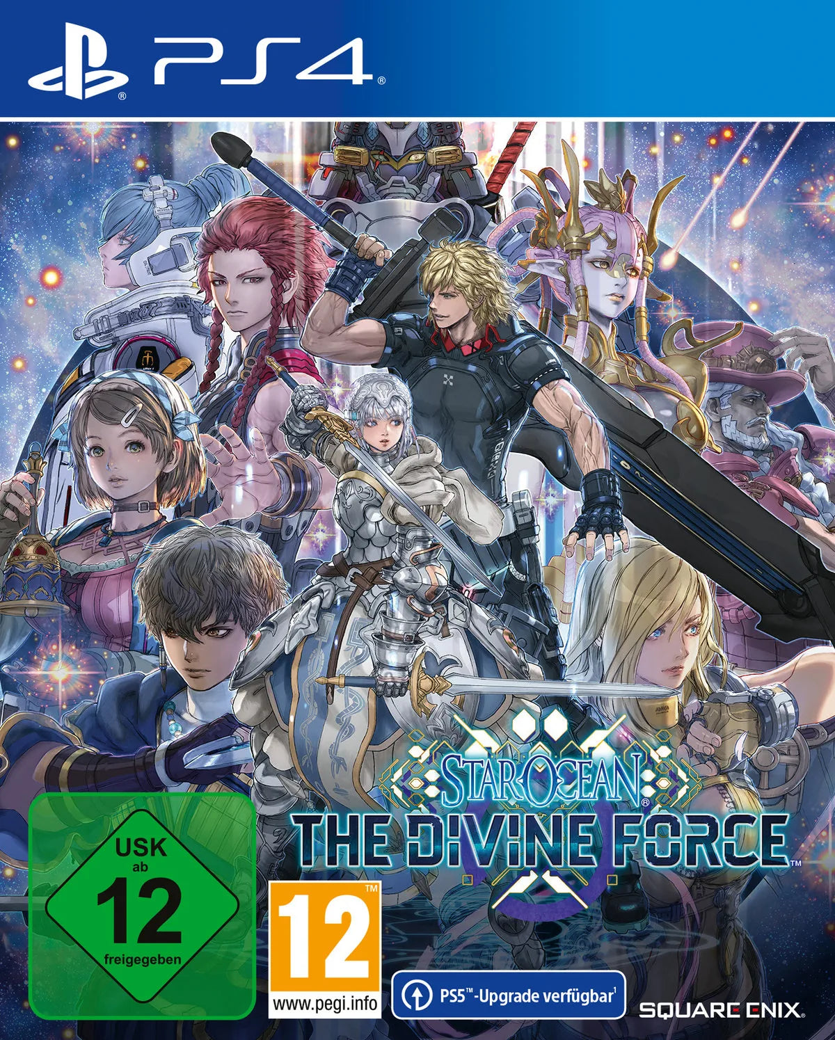 Cover: Star Ocean - The Divine Force für Playstation 4. Publisher: PLAION GmbH