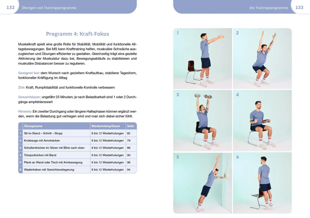 Detailansicht: Stark durch Bewegung – Selbsthilfe bei Multipler Sklerose (Taschenbuch)