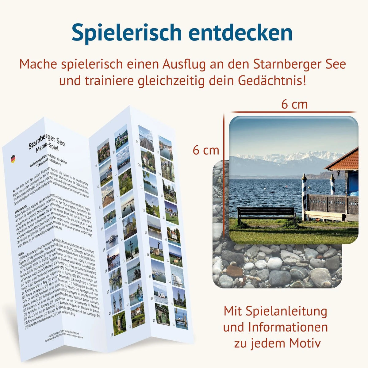 Starnberger See Memospiel – Ansicht