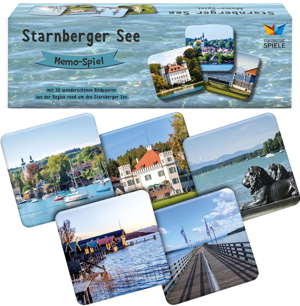 Starnberger See Memospiel – Ansicht