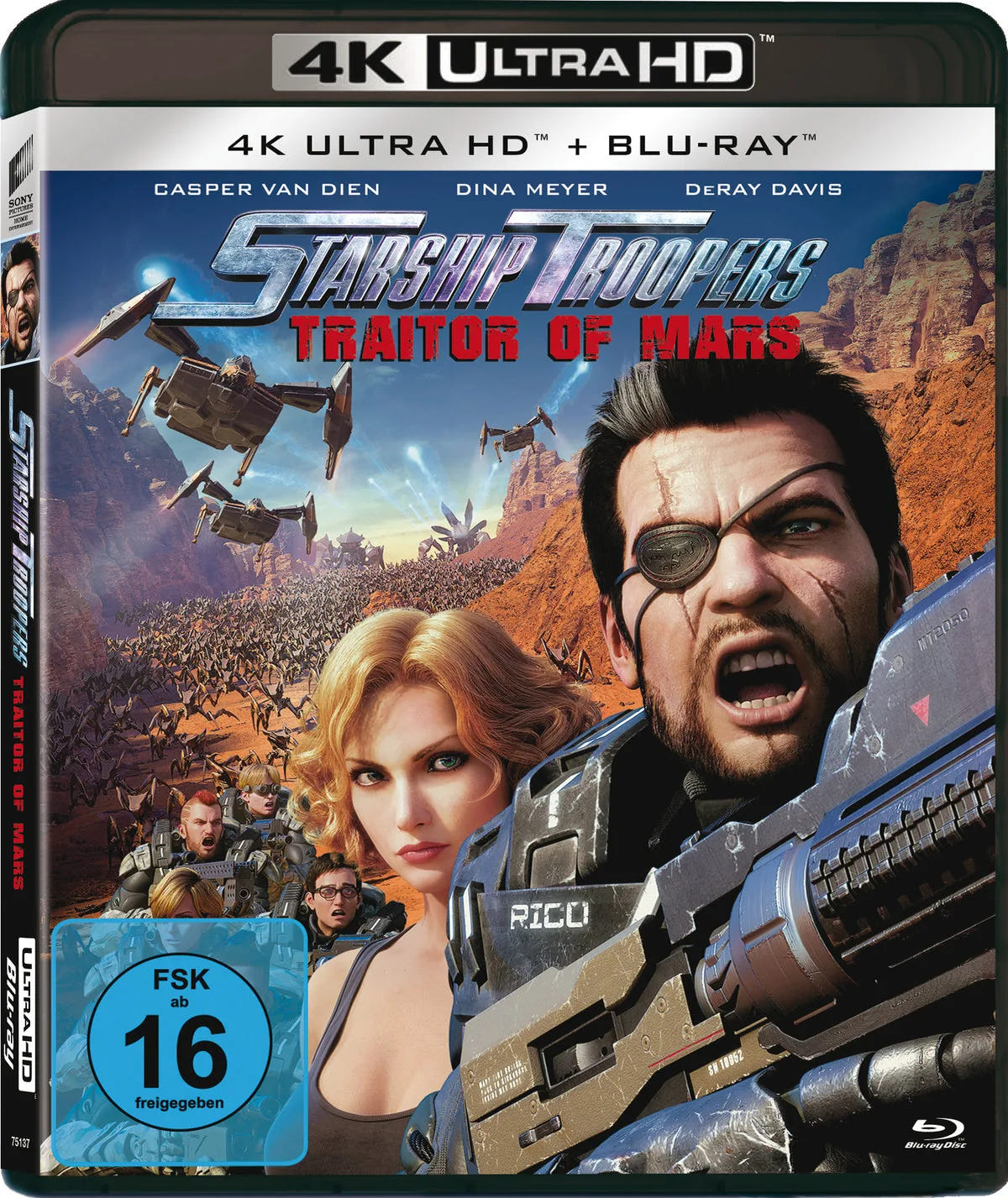Starship Troopers: Traitor of Mars - Blu-ray 4K Ultra HD
