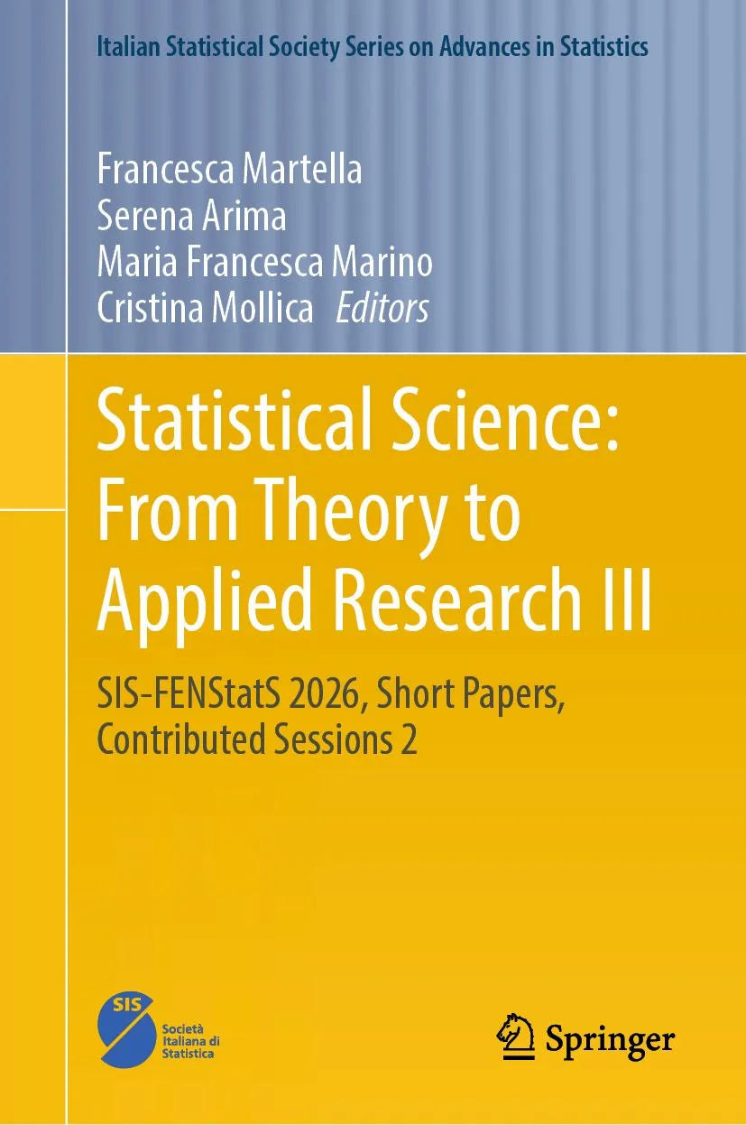 Cover: Statistical Science: From Theory to Applied Research III (E-Book) von Francesca Martella
