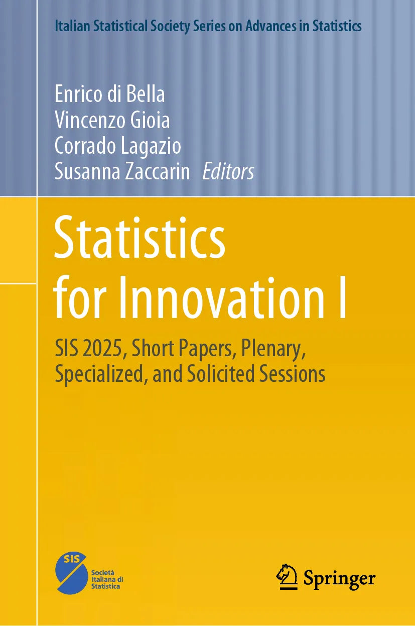 Cover: Statistics for Innovation I (E-Book)