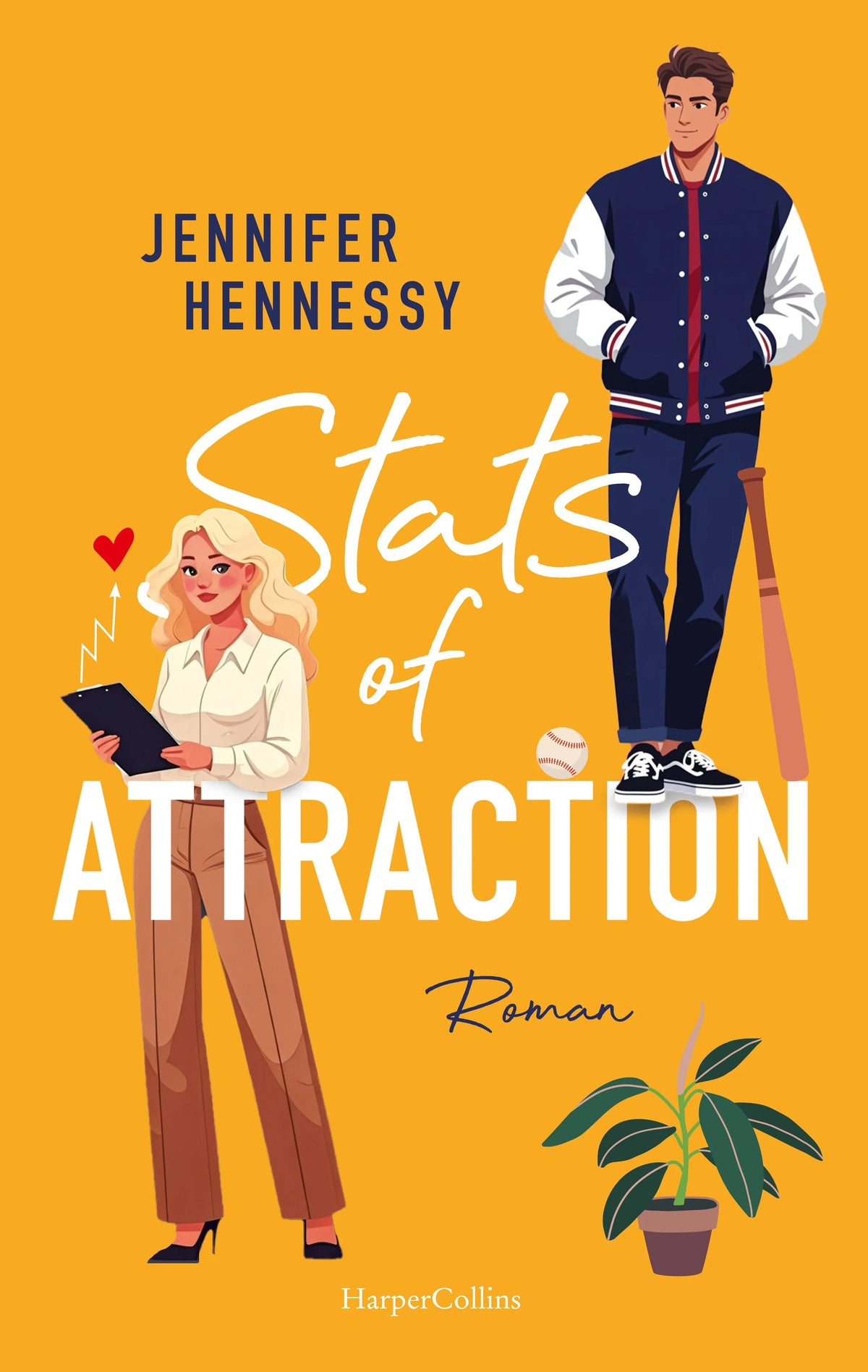 Cover: Stats of Attraction (Paperback) von Jennifer Hennessy