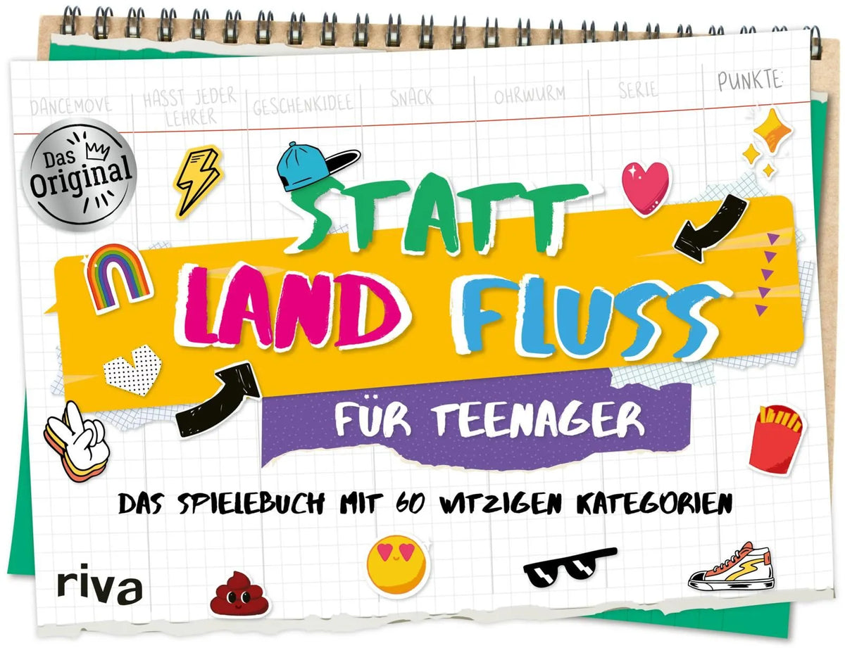 Cover: Statt Land Fluss für Teenager (Taschenbuch) von Sandra Ruhland