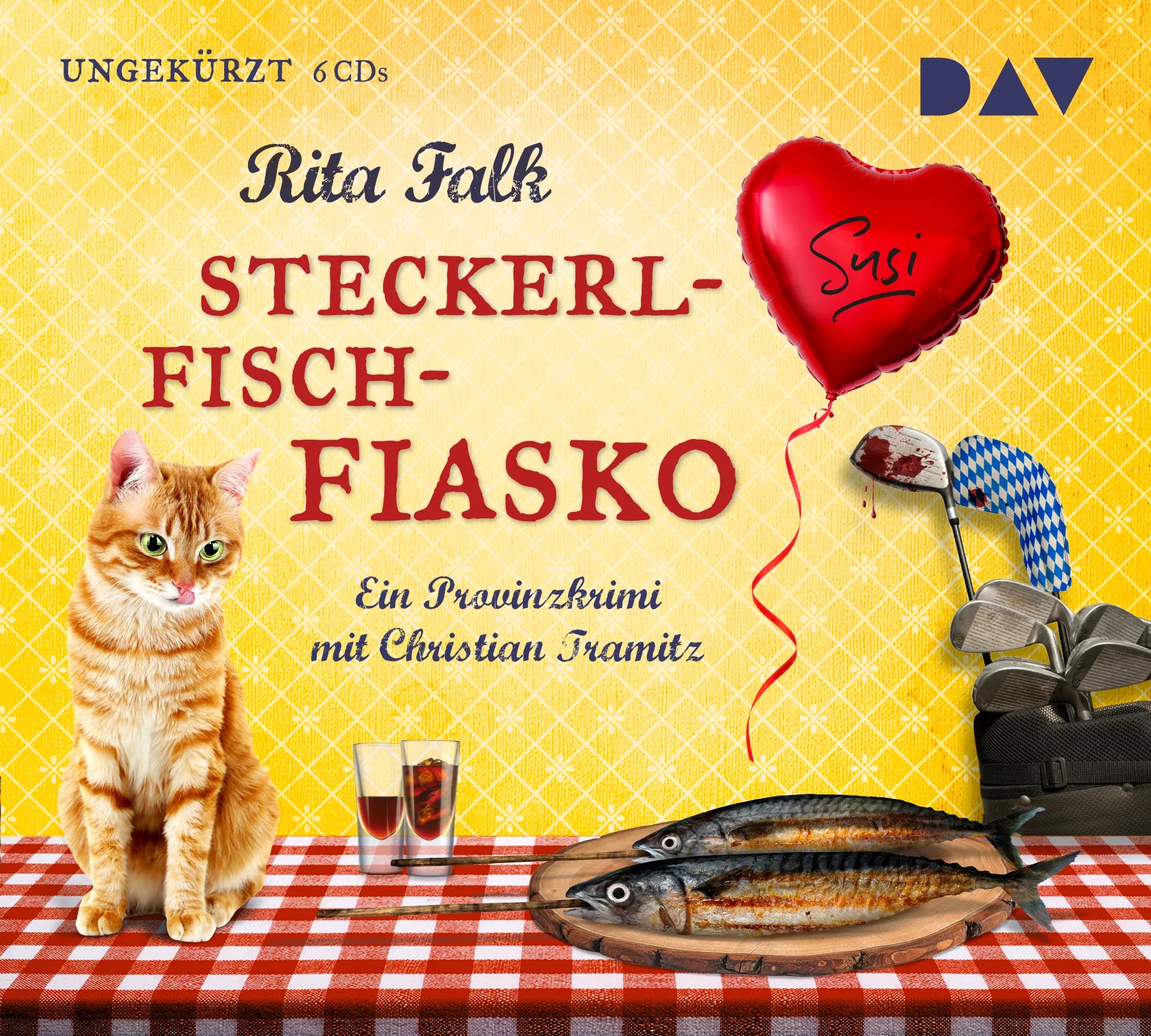 Buchcover von 'Steckerlfischfiasko' - Hörbuch (CD) von Rita Falk