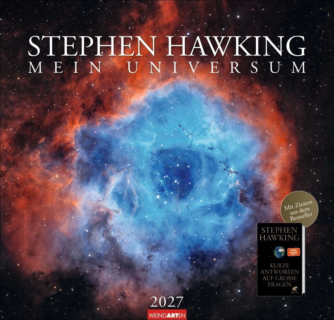 Wandkalender: Stephen Hawking Kalender 2027 - Mein Universum