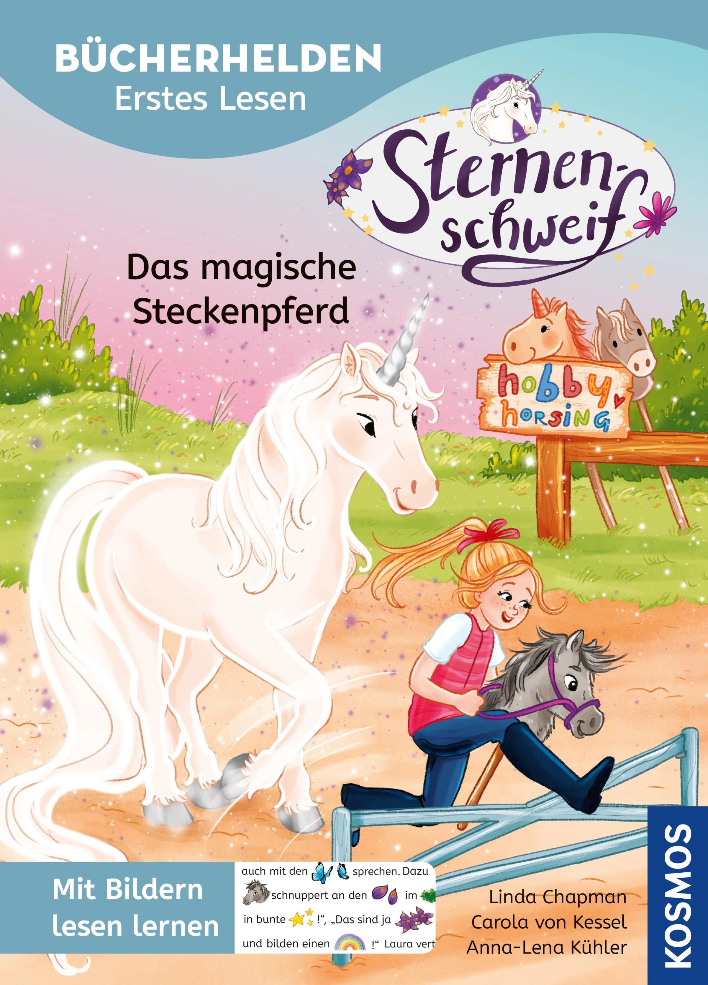 Cover: Sternenschweif, Bücherhelden Erstes Lesen, Das magische Steckenpferd (E-Book) von Carola von Kessel