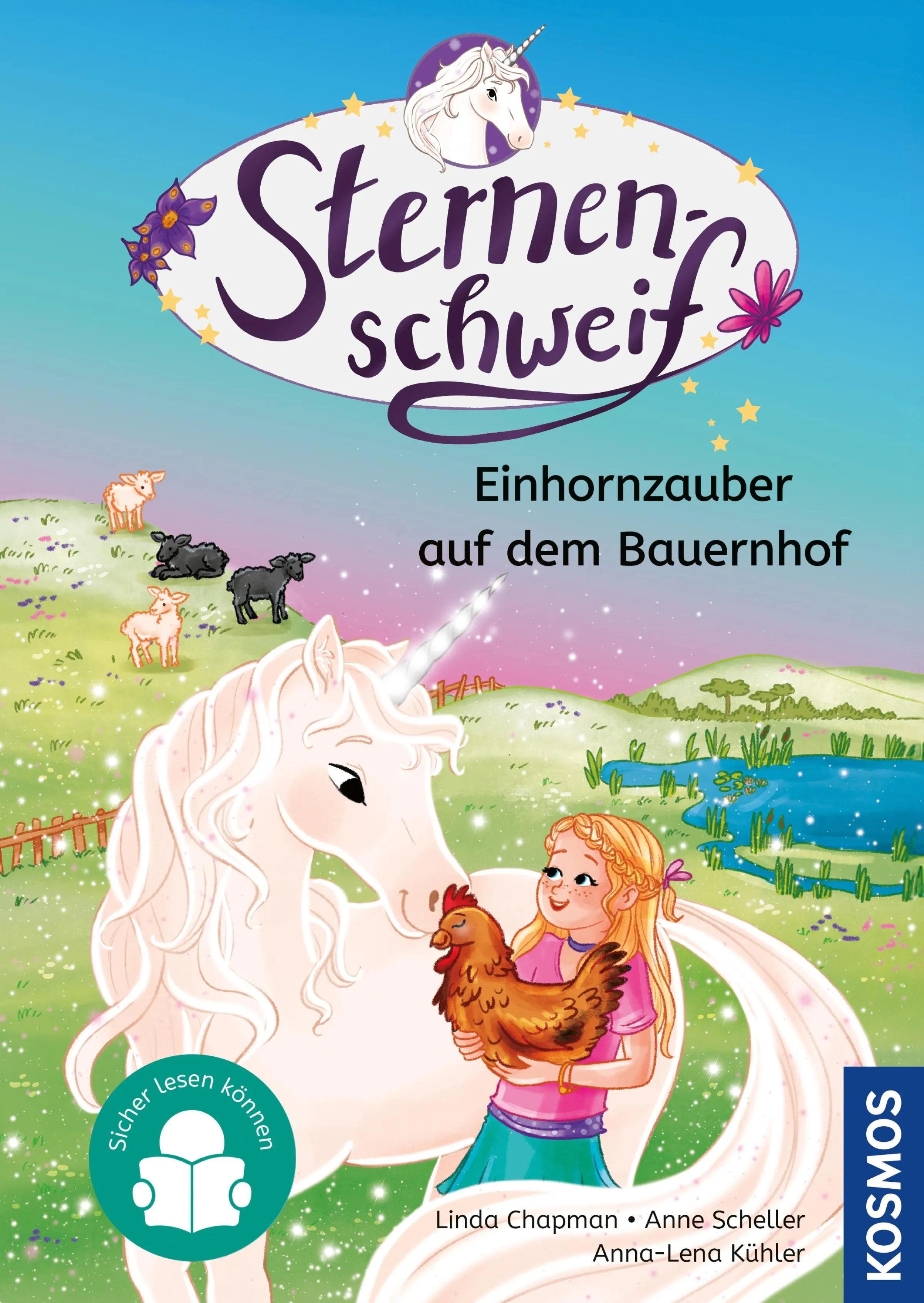 Cover: Sternenschweif,5, Einhornzauber auf dem Bauernhof (E-Book) von Linda Chapman