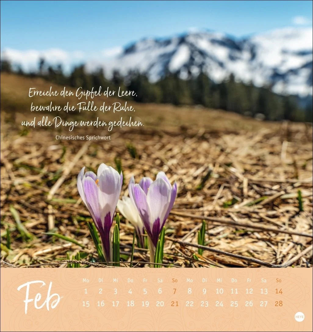 Stille Momente Postkartenkalender 2027 – Ansicht