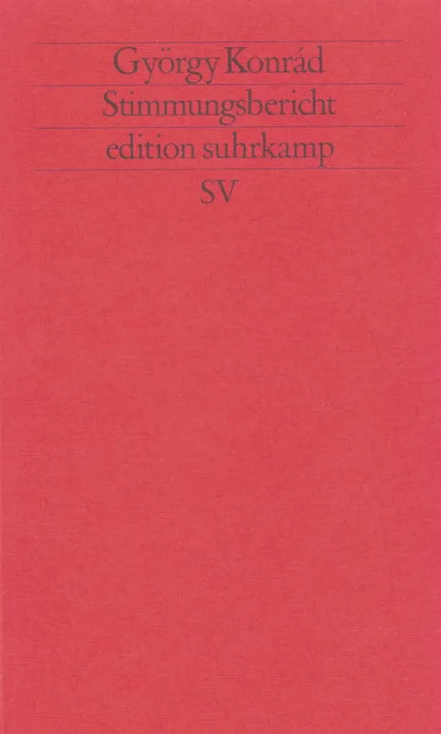 Buchcover von 'Stimmungsbericht' - Taschenbuch von György Konrád