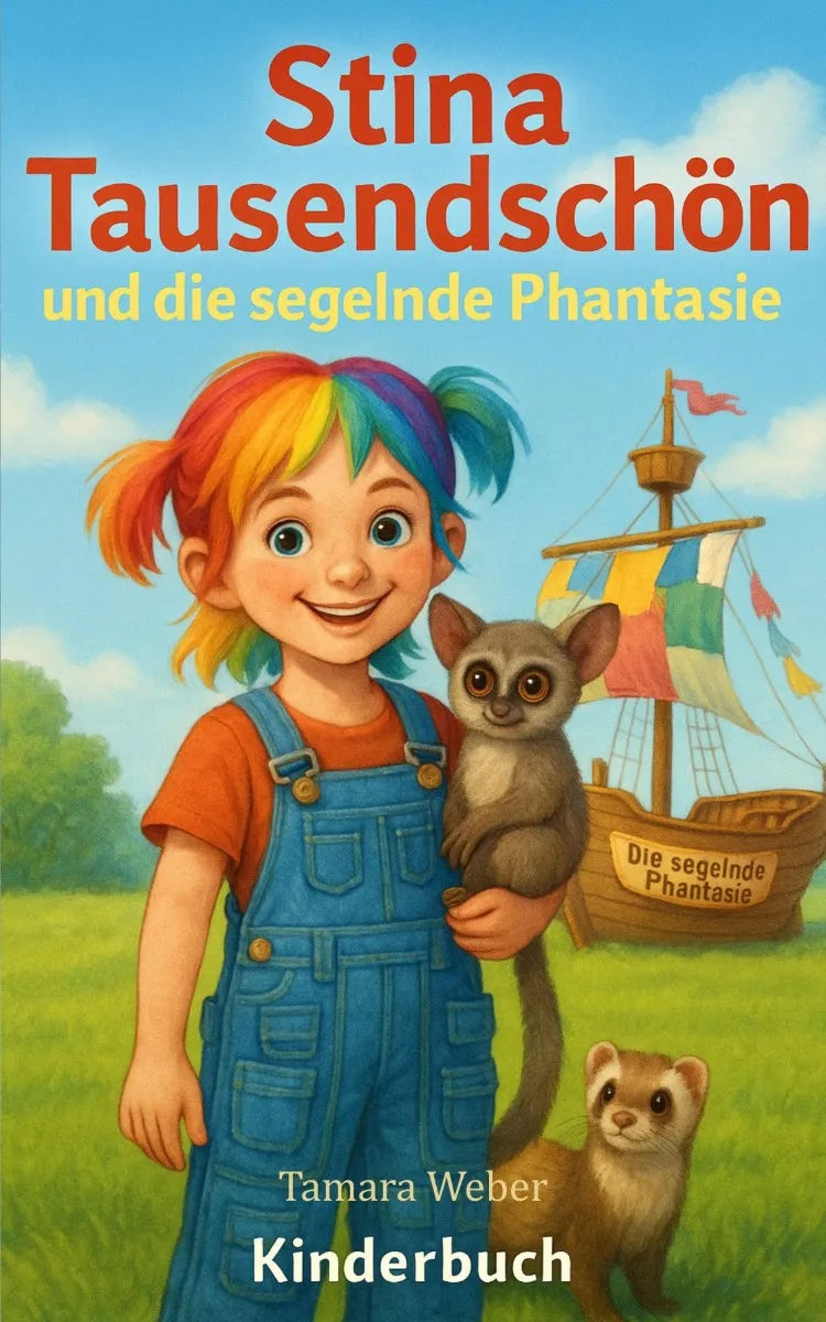 Cover: Stina Tausendschön und die Segelnde Phantasie (E-Book) von Tamara Weber