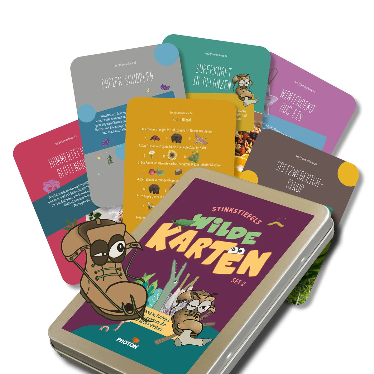 Stink Stiefels Wilde Karten Set 2 – Ansicht