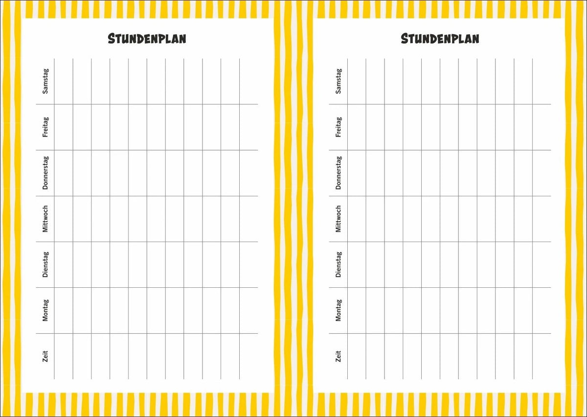 Stitch 17-Monats-Kalenderbuch A5 2027 - 17 Monate. Von August 2026 bis Dezember 2027 – Ansicht