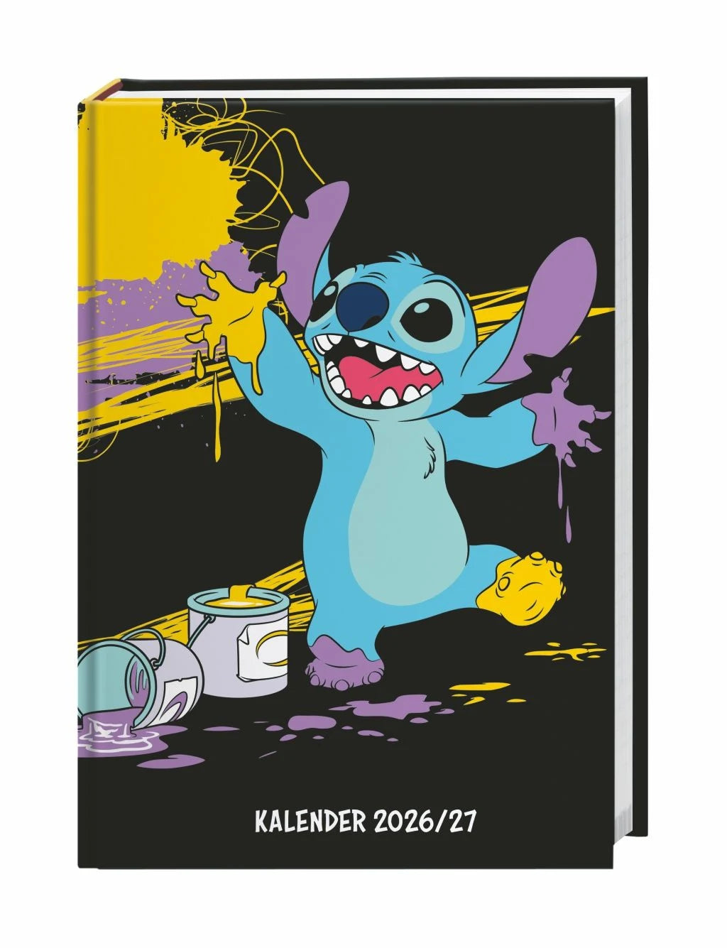 Taschenkalender: Stitch 17-Monats-Kalenderbuch A5 2027 - 17 Monate. Von August 2026 bis Dezember 2027