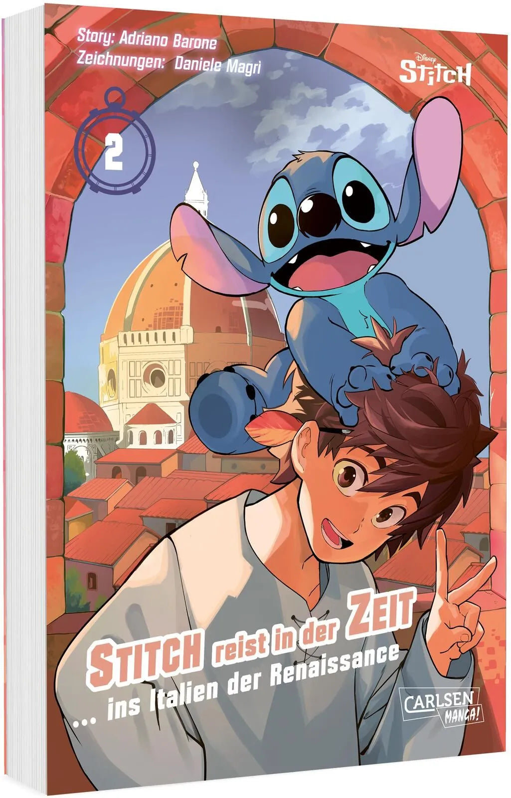 Cover: Stitch reist in der Zeit 2 (Taschenbuch) von Adriano Barone