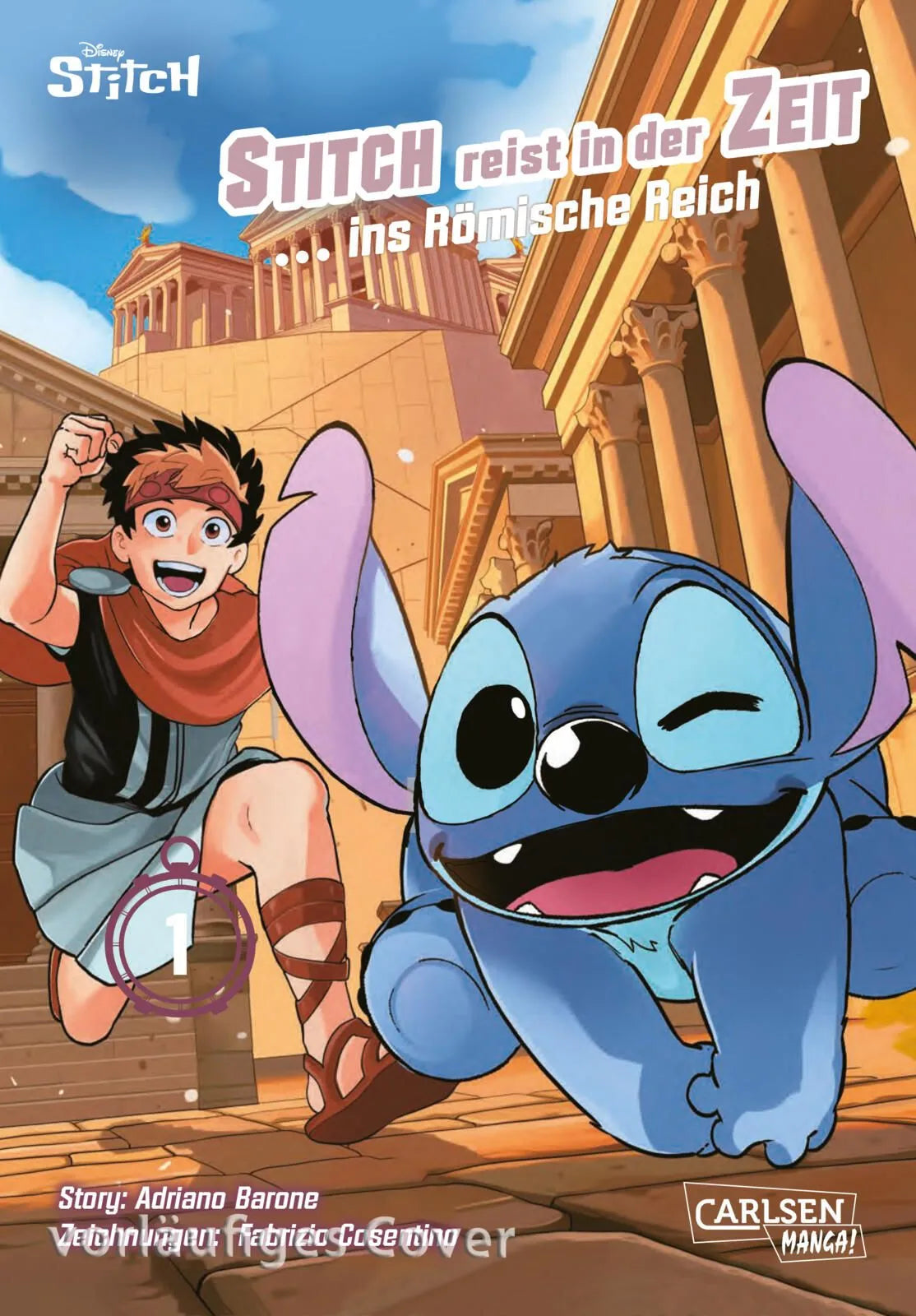Cover: Stitch reist in der Zeit 4 (Taschenbuch) von Adriano Barone