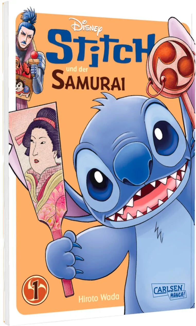 Buchcover von 'Stitch und der Samurai 1' - Taschenbuch von Hiroto Wada