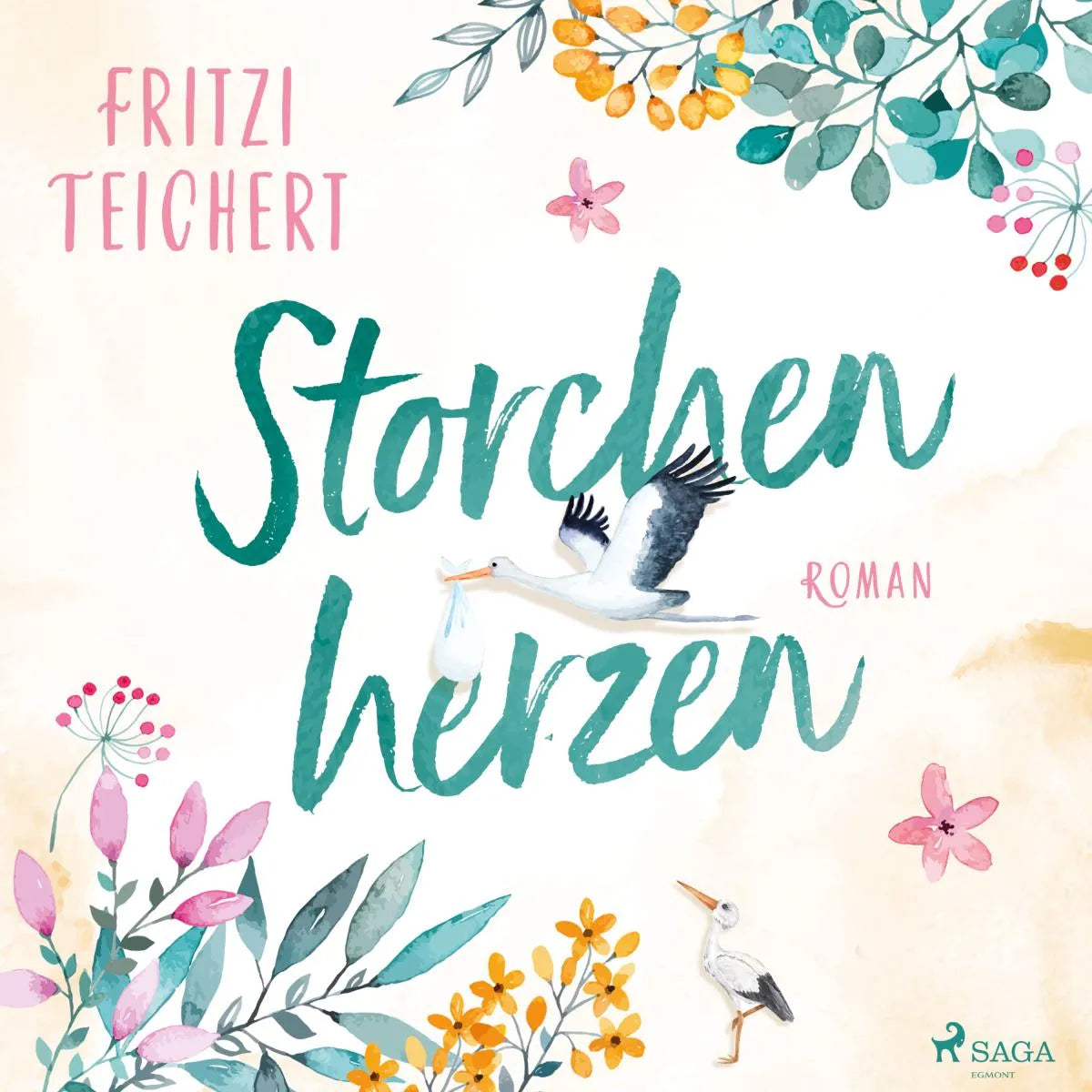 Cover: Storchenherzen (Hörbuch Download) von Fritzi Teichert