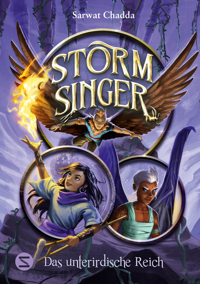 Cover: Storm Singer. Das unterirdische Reich (Hardcover) von Sarwat Chadda