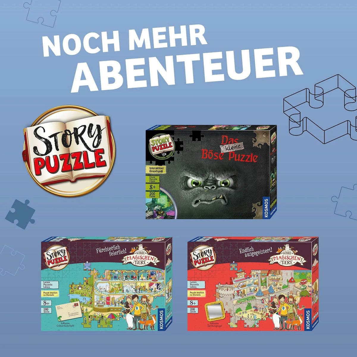 Story-Puzzle Bitte nicht öffnen – Ansicht